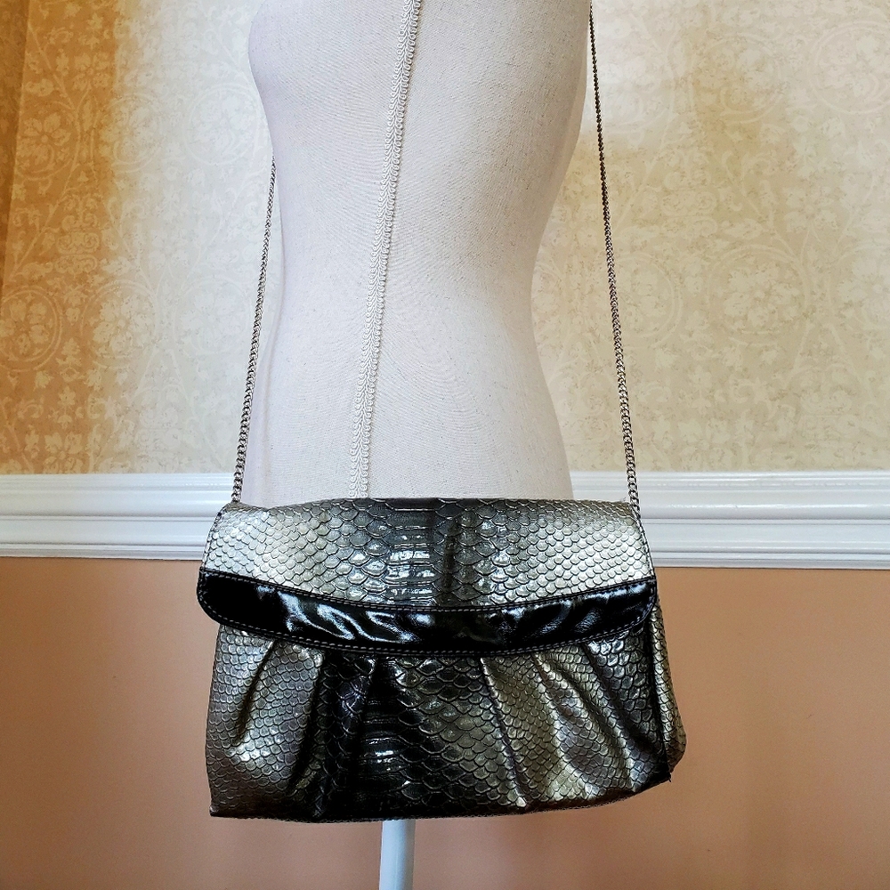 Snakeskin Shoulder Bag